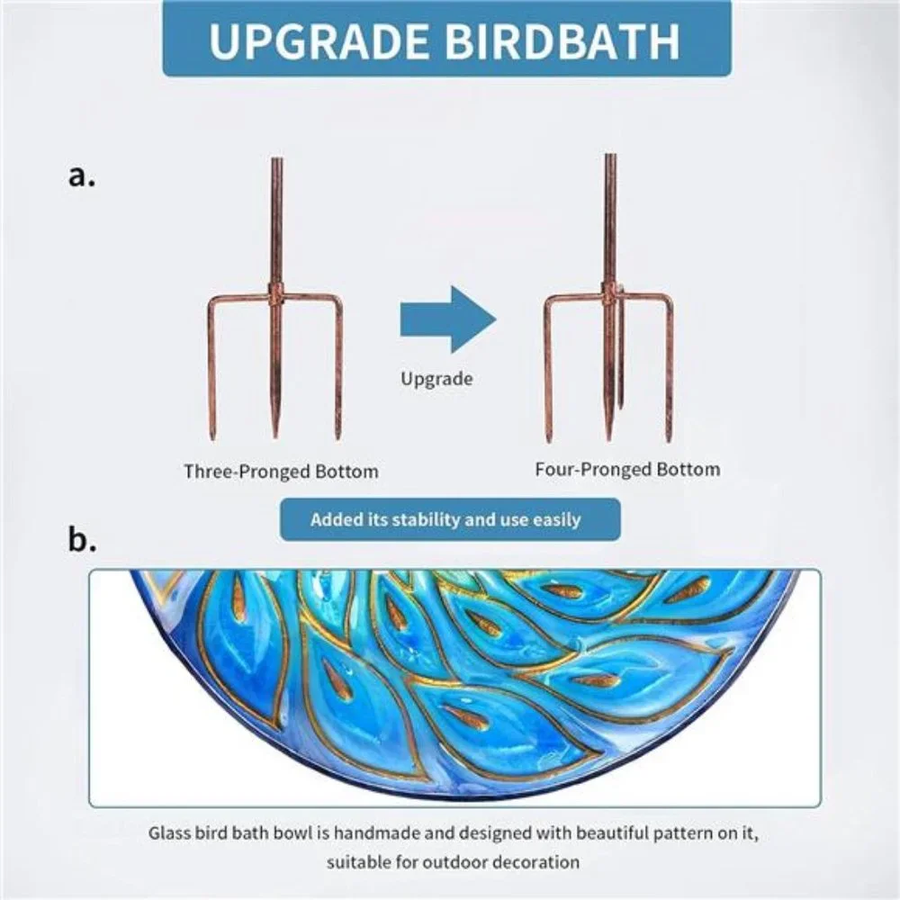 N/A 🧿▶upgraded birdbath